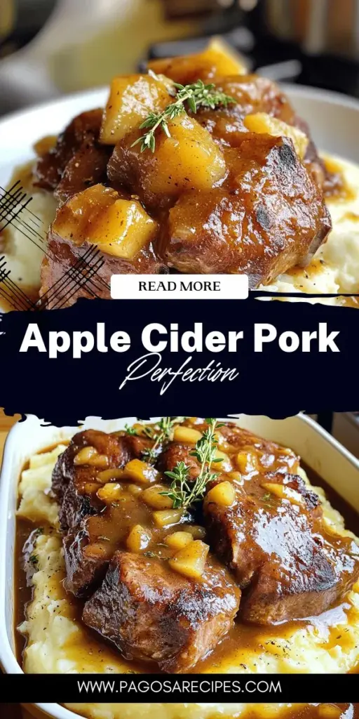 Discover the savory delight of Apple Cider Braised Pork Shoulder that tantalizes taste buds with its tender meat and sweet, tangy sauce. Perfect for both beginners and experienced cooks, this easy recipe guides you through each step, ensuring a flavorful meal everyone will love. Ready to impress your family or guests with this comforting dish? Click through now for the full recipe and tips to elevate your cooking experience!