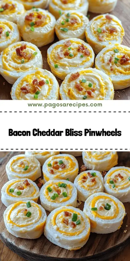 Elevate your next gathering with Bacon Cheddar Ranch Pinwheels! These savory snacks are packed with flavor, combining cream cheese, crispy bacon, and sharp cheddar in an easy-to-make rolled appetizer. Perfect for parties, game days, or family celebrations, they’re a crowd favorite that everyone can enjoy. Discover the full recipe and tips to customize your pinwheels for any occasion. Click through now to impress your guests with this delicious treat!