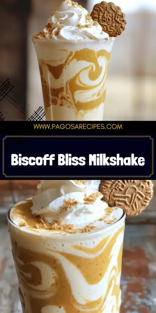 Indulge in the deliciousness of a creamy Biscoff cookie butter milkshake! This delightful treat combines smooth vanilla ice cream and rich cookie butter for a tasty blend that's perfect for any occasion. In just 10 minutes, you'll whip up a milkshake that's not only easy to make but also customizable to your taste. Check out the full recipe now and discover fun variations and topping ideas to elevate your milkshake experience!