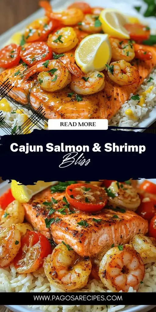 Elevate your mealtime with Cajun Salmon and Shrimp with Garlic Butter Sauce Delight! This simple skillet recipe blends bold Cajun flavors with tender salmon and shrimp for a delicious dinner in no time. Discover easy steps, key ingredients, and tips to enhance your dish while enjoying the health benefits of seafood. Ready to impress your family? Click through for the full recipe and make Cajun cuisine a delicious part of your weeknight rotation!