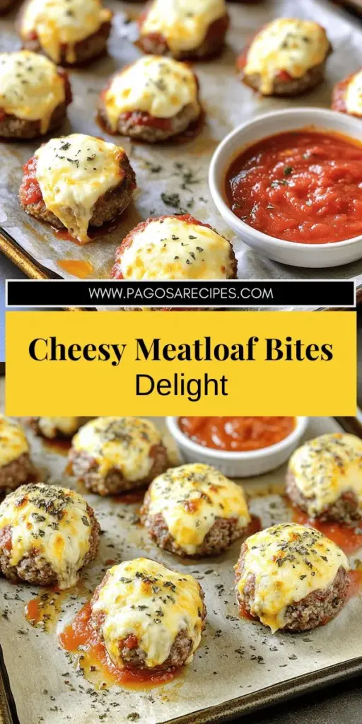 Indulge in the deliciousness of cheesy stuffed meatloaf bites, the perfect twist on a classic favorite! These bite-sized treats feature juicy meat filled with gooey cheese, making them a hit for gatherings or family dinners. Discover how to create these irresistible morsels with simple ingredients and easy steps. Click through to explore the full recipe and learn tips for variations and perfect dipping sauces that will elevate your meal!