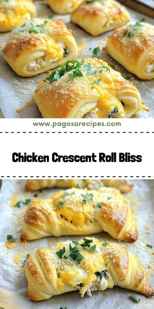 Elevate your weeknight dinners with chicken stuffed crescent rolls, a quick and easy recipe that's sure to impress! Packed with cooked chicken, cream cheese, and mozzarella, these flaky rolls are perfect for family gatherings or a cozy night in. Discover the simple steps to create this delicious dish and learn fun variations to customize your rolls. Click through now for the full recipe and start your culinary adventure!