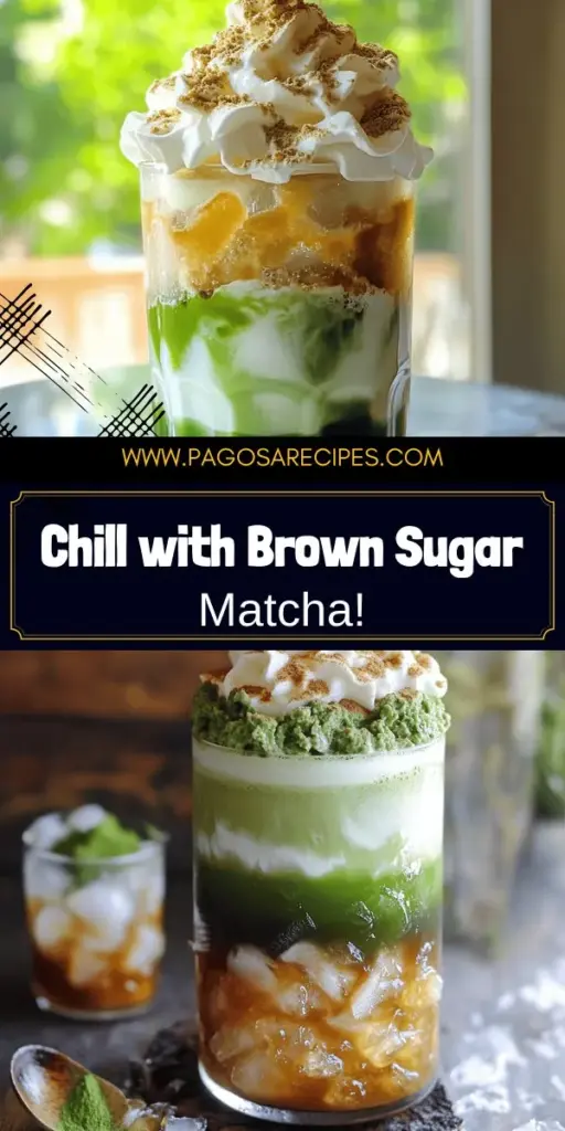 Discover the perfect way to cool off with an Iced Brown Sugar Matcha Latte! This refreshing drink combines rich matcha and sweet brown sugar for a delightful taste experience. Learn how to create this tasty latte at home with simple ingredients and easy steps. Plus, explore fun variations to customize your drink and enjoy the health benefits of matcha. Click through to find the full recipe and start sipping your new favorite refreshment today!