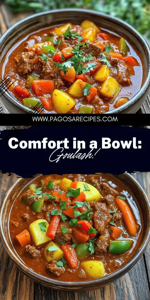 Discover the heartwarming flavors of authentic German goulash, a comforting dish that’s perfect for any occasion. This rich and flavorful recipe combines tender beef, hearty vegetables, and aromatic spices, creating a delicious meal steeped in history. From its Hungarian roots to unique regional variations, learn essential cooking tips and ingredient recommendations to elevate your goulash. Click through to explore the full recipe and impress your family with this beloved classic!