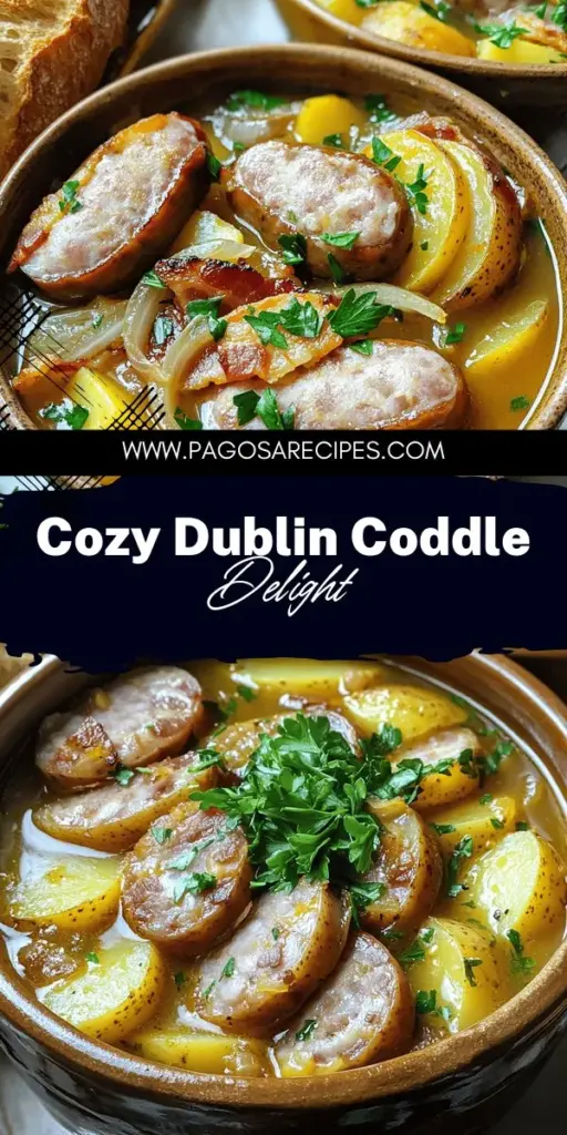Warm up your kitchen with a delightful bowl of Slow Cooker Irish Dublin Coddle! This hearty comfort dish features the perfect blend of bacon, savory sausages, and fresh vegetables, making it a must-try for any food lover. Discover easy prep steps, essential ingredients, and tips for this traditional Irish favorite. Ready to impress your taste buds? Click through for the full recipe and start enjoying a warm and satisfying meal today!