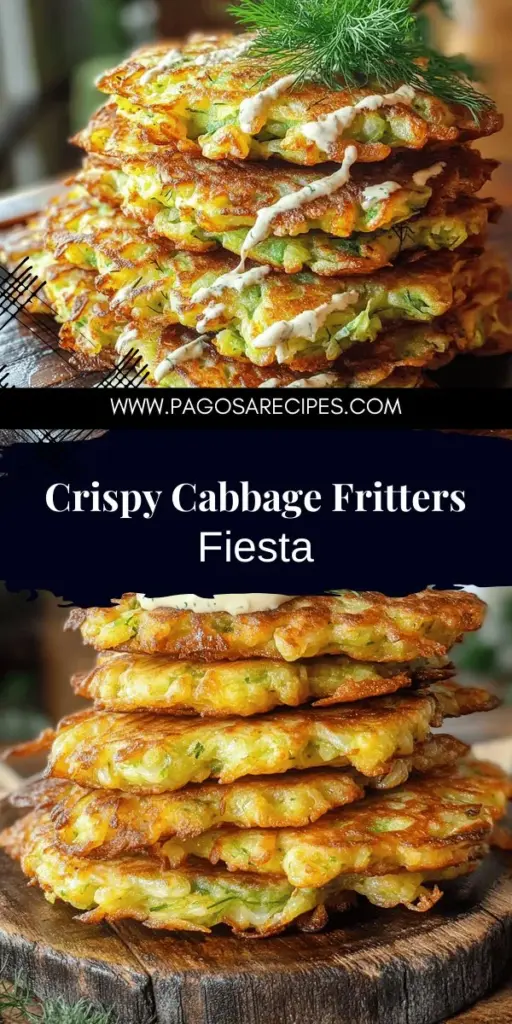 Celebrate St. Patrick's Day with crispy cabbage fritters that are sure to impress! These delicious fritters are easy to make and bursting with flavor. Pair them with a creamy garlic sauce for the perfect snack or appetizer. Discover the full list of ingredients, step-by-step instructions, and tips for achieving the ultimate crunch. Click through to explore this delightful recipe and bring a taste of Ireland to your festive celebrations!
