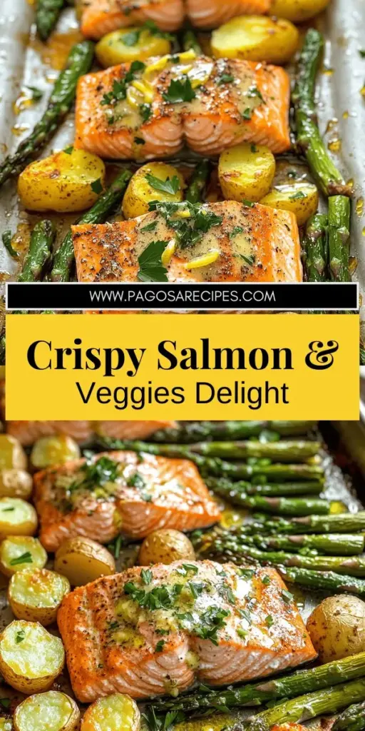 Discover the joy of quick and healthy dining with my Crispy Sheet Pan Salmon and Asparagus with Potatoes recipe! This simple dish combines fresh salmon, tender asparagus, and crispy baby potatoes, all roasted to perfection on one pan. You'll find easy steps, ingredient tips, and delicious variations that make this meal stress-free and flavorful. Click through for the full recipe and make your dinner hassle-free tonight!