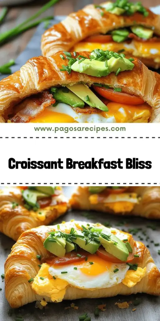 Elevate your mornings with the best recipe for croissant breakfast sandwiches! Picture buttery, flaky croissants filled with savory eggs, melted cheese, and crispy bacon. This simple guide covers essential ingredients, expert tips, and creative filling ideas to help you craft the ultimate breakfast treat. Ready to impress your taste buds? Click through to explore these delicious recipes and make breakfast your favorite meal of the day!