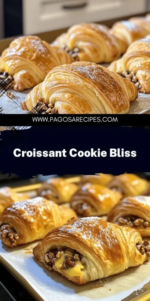 Unlock your baking potential with the viral cookie croissant recipe known as Le Crookie! This delightful treat combines flaky croissant layers with rich chocolate, making every bite a heavenly experience. Discover essential tips for the perfect dough, expert assembly techniques, and creative flavor twists to elevate your dessert game. Ready to impress your friends and family? Click through to explore the full recipe and start baking your own Le Crookie today!