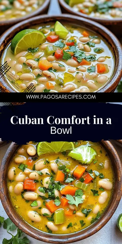 Discover the comforting taste of Cuban cuisine with this delicious Cuban White Bean Soup recipe! Packed with nutritious ingredients like white beans, fresh veggies, and bold spices, this soup is both healthy and hearty. Whether you're a cooking pro or a beginner, our easy step-by-step guide makes it simple to create a flavorful dish that warms the soul. Click through to explore the full recipe and bring a piece of Cuba to your kitchen!