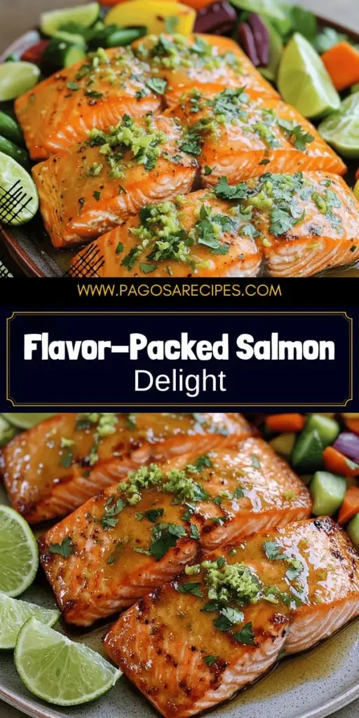 Elevate your dinner with this mouthwatering Honey-Lime Garlic Butter Baked Salmon recipe! This easy dish combines fresh, simple ingredients like salmon fillets, garlic, and a tangy honey-lime glaze that will delight your taste buds. With step-by-step instructions, you'll learn to bake the perfect salmon every time. Ready to impress your family and friends? Click through to explore this delightful recipe and make your next meal unforgettable!