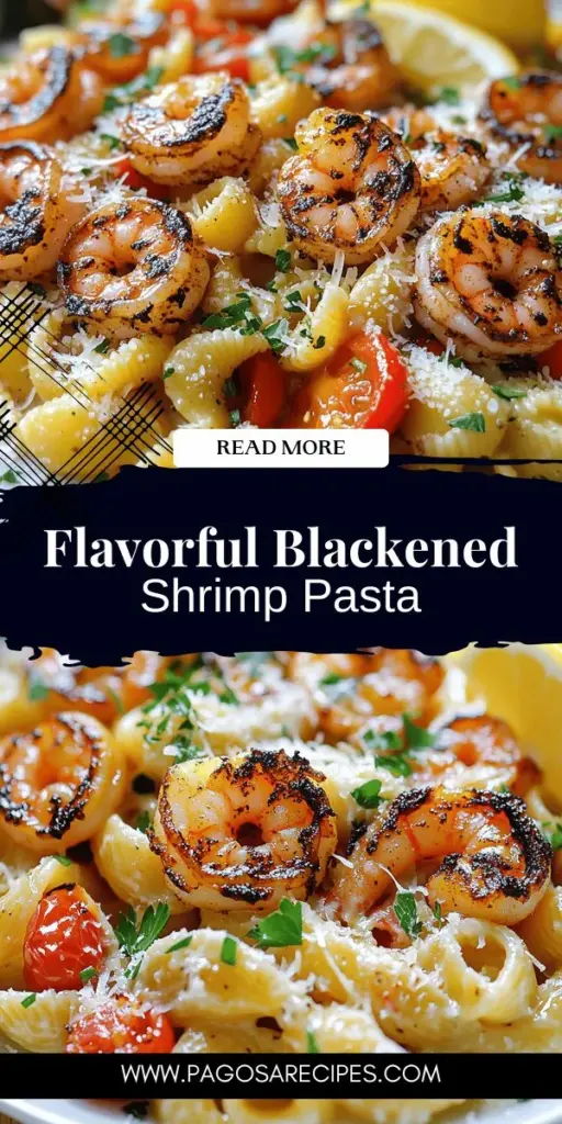 Discover a delightful meal with this Blackened Shrimp Cavatappi recipe that combines bold flavors and creamy pasta for a family favorite! Learn how to prepare perfectly blackened shrimp, cook al dente cavatappi, and create a luscious sauce that brings everything together. Whether it’s a cozy dinner or a meal prep option, this dish is sure to impress. Click through to explore the recipe and transform your kitchen into a flavor haven!