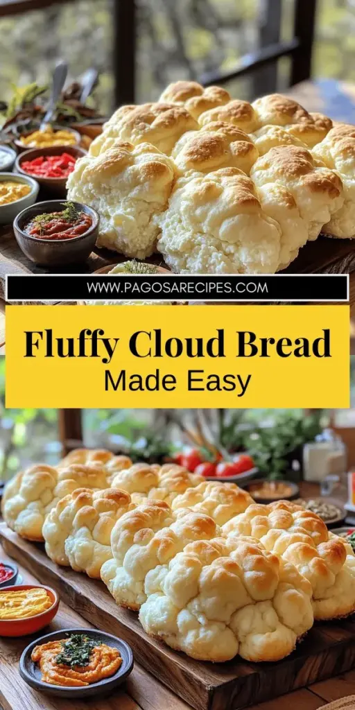 Discover the joy of baking with Fluffy Cottage Cheese Cloud Bread, a light and delicious low-carb bread that's perfect for any meal! This easy recipe uses simple ingredients like cottage cheese and almond flour to create a fluffy texture everyone will love. Explore step-by-step instructions, helpful tips, and fun flavor variations that elevate your cloud bread experience. Click through now for the complete recipe and start your baking adventure!