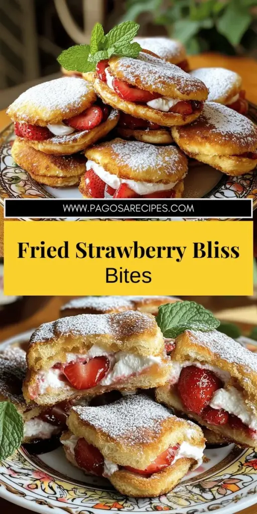 Indulge your sweet tooth with fried strawberry cheesecake sandwiches—a delightful treat that combines crispy, creamy, and fruity goodness in every bite! This easy-to-follow recipe includes essential ingredients, step-by-step instructions, and tips for perfect frying. Discover creative variations and presentation ideas that will impress your family and friends. Click through to explore this delicious dessert and elevate your treat game today!