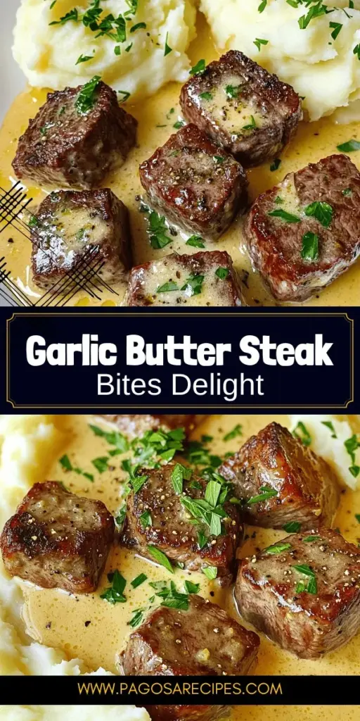 Indulge in the mouthwatering flavors of creamy garlic butter steak bites served with fluffy mashed potatoes! This easy recipe is perfect for busy weeknights or special occasions. Learn how to choose the best steak, whip up a rich garlic butter sauce, and create irresistibly creamy mashed potatoes. Ready to impress your family and friends? Click through to discover the full recipe and make this unforgettable dish tonight!