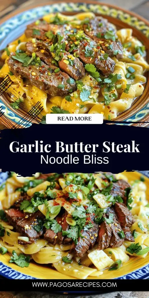 Looking for a quick and delicious dinner idea? Try my Garlic Butter Steak Lightning Noodles! This easy recipe features tender flank steak and rich garlic butter sauce tossed with egg noodles, making it perfect for impressing family or friends in no time. Ready to whip up a flavorful meal that satisfies? Click through to discover the full recipe and tips for making this dish shine! You won't want to miss it!