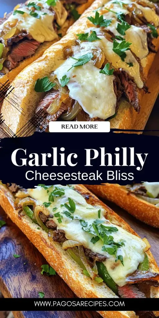 Indulge in the mouthwatering flavors of Garlic Philly Cheesesteak Bread Delight! This easy recipe combines tender flank steak, fresh veggies, and gooey provolone, all tucked inside a crispy baguette. Perfect for family dinners or gatherings, this unique twist on a classic will be a hit! Discover the essential ingredients, cooking tips, and fun variations to make it your own. Click through now to explore the full recipe and elevate your mealtime!