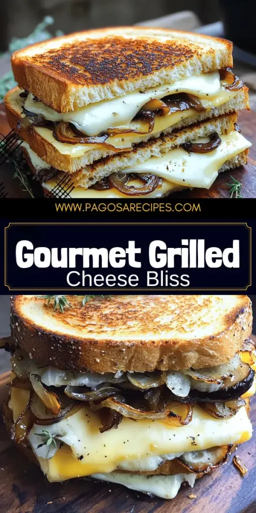 Indulge in the ultimate comfort food with this gourmet grilled cheese featuring Gouda, roasted mushrooms, and caramelized onions! This delicious recipe takes a classic sandwich to new heights, providing simple steps for perfecting the melt and flavor. Discover the essential ingredients and expert tips that make all the difference. Ready to elevate your lunch game? Click through to explore the full recipe and make this scrumptious sandwich today!