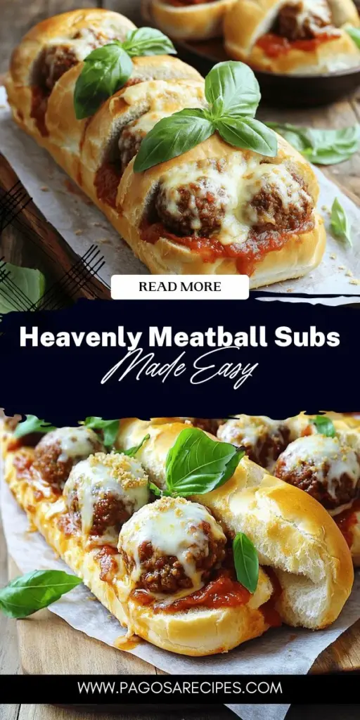 Indulge your cravings with the delicious and hearty Beefy Meatball Sub! This recipe features juicy meatballs, rich marinara, and fresh sub rolls, making it a crowd-pleaser for any occasion. Discover key ingredients, cooking tips, and fantastic variations to customize your sub just the way you like it. Ready to create a mouthwatering masterpiece at home? Click through now to explore the full recipe and bring this tasty delight to your table!