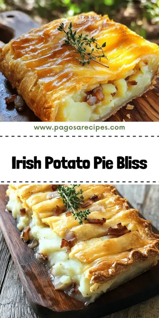 Discover how to make a savory Irish Potato Pie that's easy, flavorful, and sure to impress! This comforting dish combines creamy potatoes, sharp cheddar, and fresh herbs for a taste of Irish heritage right at your dinner table. Perfect for any occasion, you can customize it with meats or veggies to suit your palate. Click through for the full recipe and essential tips to create a pie that's both hearty and delicious. Enjoy this classic dish today!
