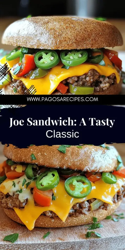 Discover the delicious world of the Original Joe Sandwich, a classic American comfort food with a rich history! This post unveils its fascinating origins, key ingredients, and step-by-step instructions to whip up your own mouthwatering version. From choosing the right meat and spices to customizing with your favorite toppings, you'll find everything you need to create this tasty delight at home. Click through for the full recipe and start your culinary adventure today!
