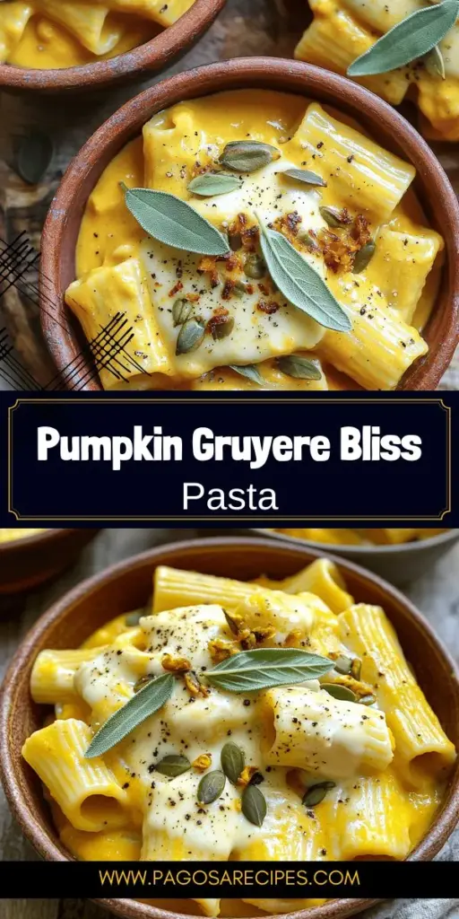 Warm up your evenings with this delightful Savory Pumpkin and Gruyere Rigatoni Recipe! Bursting with rich flavors, this creamy pumpkin pasta is perfect for fall and easy to make for both novice cooks and culinary pros. Learn about essential ingredients and cooking tips that will elevate your dish. Ready to impress your family and friends? Click through to explore the full recipe and make this delicious meal tonight!