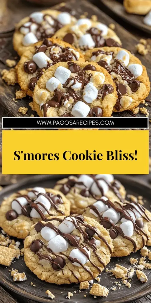Bring the joy of campfire treats to your kitchen with this irresistible S'mores Cookies Recipe! Indulge in the perfect combination of gooey marshmallows, rich chocolate, and crunchy graham crackers in every bite. Whether you're hosting a party or enjoying a cozy night, these cookies are sure to be a hit. Click through to explore the full recipe and tips for creating this delightful dessert that everyone will love!