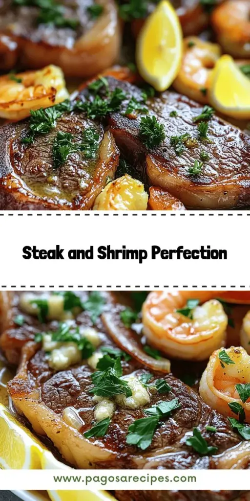 Impress your guests with a Flavorsome Beef Ribeye Steak and Jumbo Shrimp dish that's sure to delight! This guide reveals easy cooking techniques, must-have ingredients, and expert tips to create a mouthwatering meal. Learn how to achieve perfectly cooked steak and shrimp, and explore delicious pairing ideas for a complete dining experience. Click through to discover the full recipe and elevate your cooking game today!
