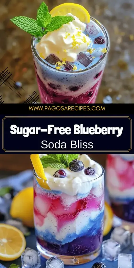 Quench your thirst without the sugar! Discover how to make a delicious Sugar Free Blueberry Italian Cream Soda with this easy recipe. Featuring fresh blueberries, creamy textures, and fizzy delight, this drink is perfect for any occasion. Explore simple steps, ingredient tips, and variations to personalize your soda. Dive into the refreshing world of sugar-free beverages today and impress your friends with this delightful treat! Click to find all the details.