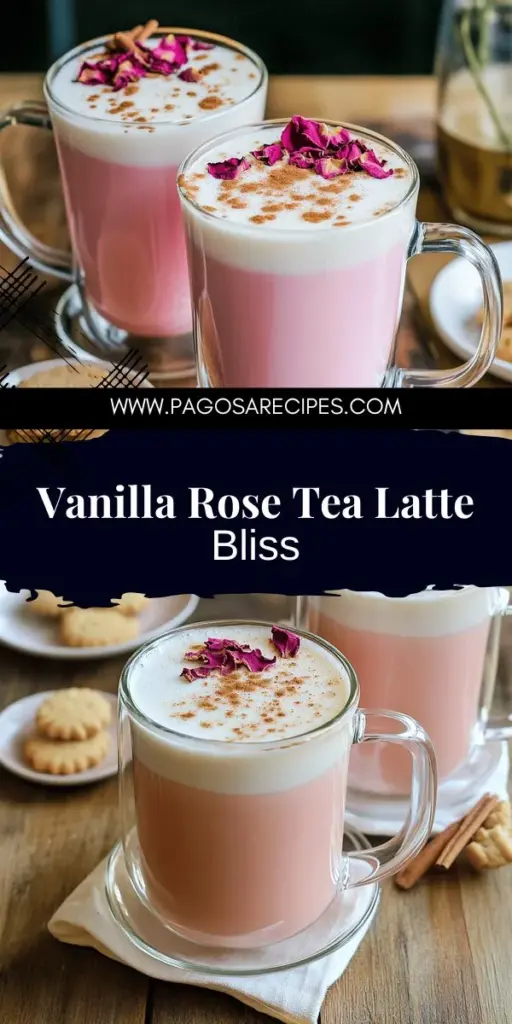 Indulge in the comforting delight of a Vanilla Rose Tea Latte with this easy-to-follow recipe! This fragrant drink combines soothing rose tea with sweet vanilla, perfect for any time you need a cozy moment. Learn how to brew the perfect tea, froth milk, and customize your latte with fun variations. Unlock the health benefits of rose tea while enjoying a delicious cup. Click through to explore this delightful recipe and elevate your tea experience today!