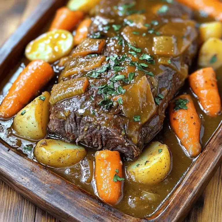 The best pot roast starts with the right ingredients. First, choose a good cut of beef. A beef chuck roast works best. It has enough fat to keep the meat juicy. Aim for 3 to 4 pounds for a perfect size.