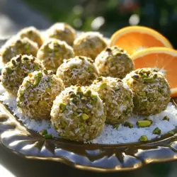Orange blossom delight balls are a sweet treat with roots in Middle Eastern cuisine. These dessert balls combine almond flour, shredded coconut, and fragrant orange blossom water. They are easy to make and perfect for sharing.