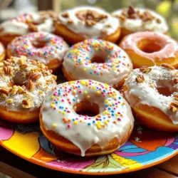 Making cake mix donuts is simple and fun. You only need a few ingredients to get started.