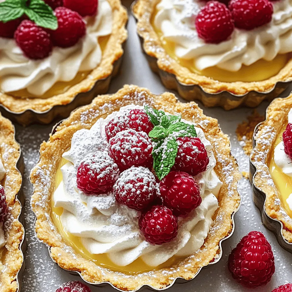 Vanilla cream tarts with fresh raspberries are sweet, creamy, and delightful. These tarts have a rich and smooth vanilla cream filling. The tart crust is buttery and flaky. Fresh raspberries add a bright, tangy flavor that balances the sweetness. You can enjoy these tarts as a dessert or a treat for special events.