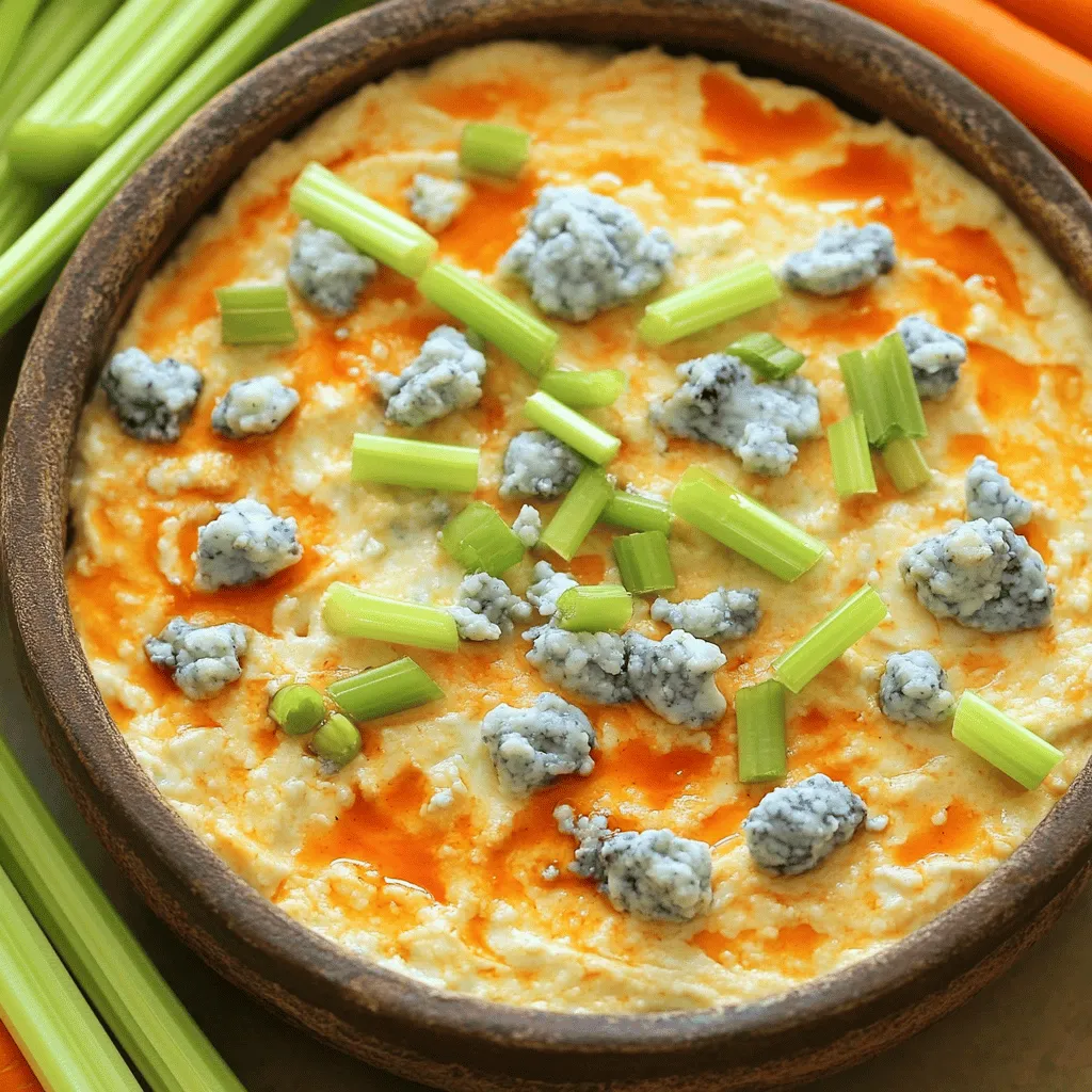 Buffalo bleu dip mix combines bold flavors and creamy textures. It starts with a base of cream cheese, sour cream, and mayonnaise. These three ingredients create a rich and smooth foundation.