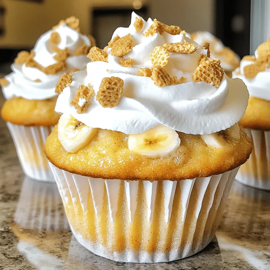 When it comes to banana pudding cupcakes, I love the classic recipe. The best banana pudding recipes combine moist cake with rich flavor. Each cupcake has a soft, fluffy texture. I use ripe bananas for sweetness and depth.