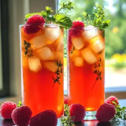 To make Earl Grey raspberry iced tea, you need fresh and simple ingredients. First, grab four cups of water. This will be the base for your tea. Next, you need four Earl Grey tea bags. This tea gives a lovely flavor and aroma.