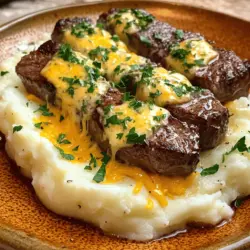 Juicy Steak Bites in Garlic and Herb Butter Delight