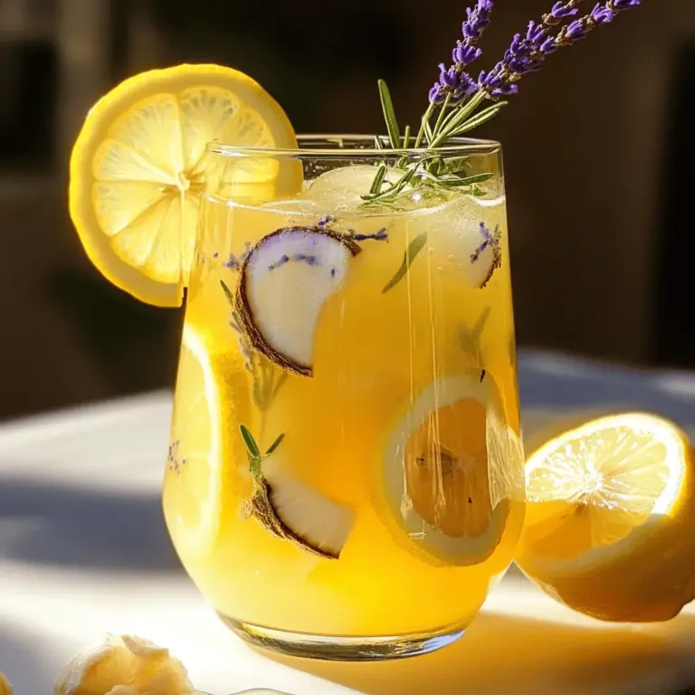 This drink is fresh and bright. It needs a few simple ingredients. Here’s what you will need.