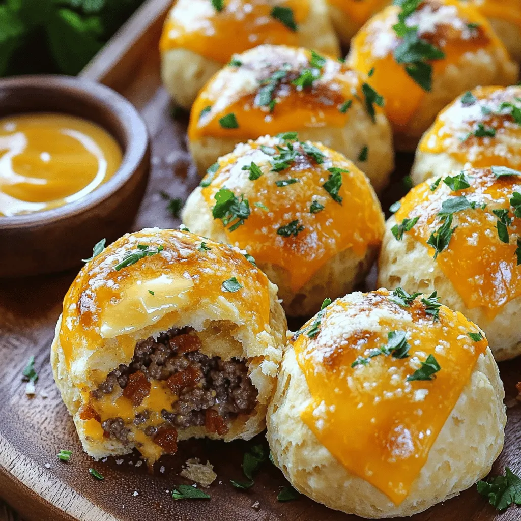 The key to making Garlic Parmesan Bacon Cheeseburger Bombs lies in the ingredients. Here are the essentials: