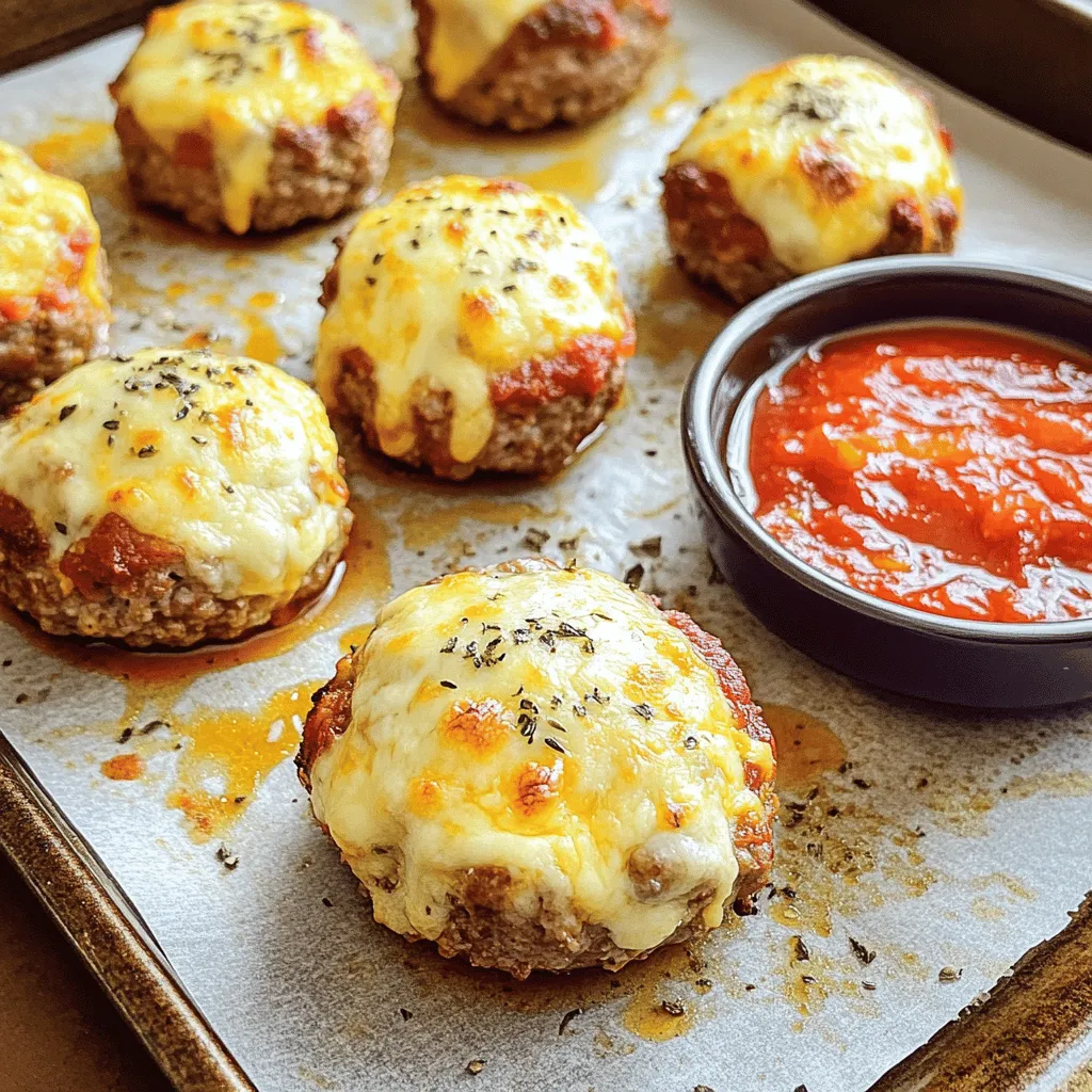 To create cheesy stuffed meatloaf bites, you need some basic ingredients. The main ingredient is ground beef. I recommend using 80/20 beef for the best flavor and moisture. You will also need breadcrumbs, which help bind the meat. Parmesan cheese adds a rich taste, while shredded mozzarella gives that gooey, cheesy center.