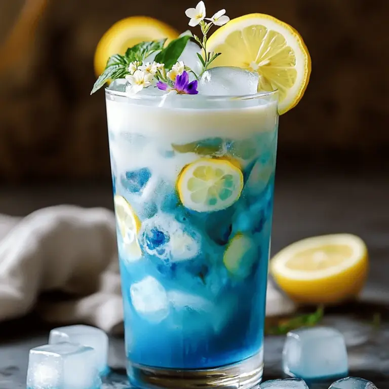 To make an Iced Butterfly Pea Flower Tea Latte, you need simple ingredients. Each one plays a big role in flavor and look.