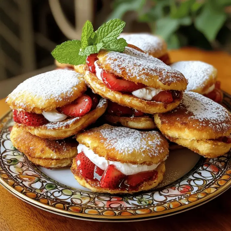 Making fried strawberry cheesecake sandwiches is easy and fun. You will need some simple ingredients to get started.