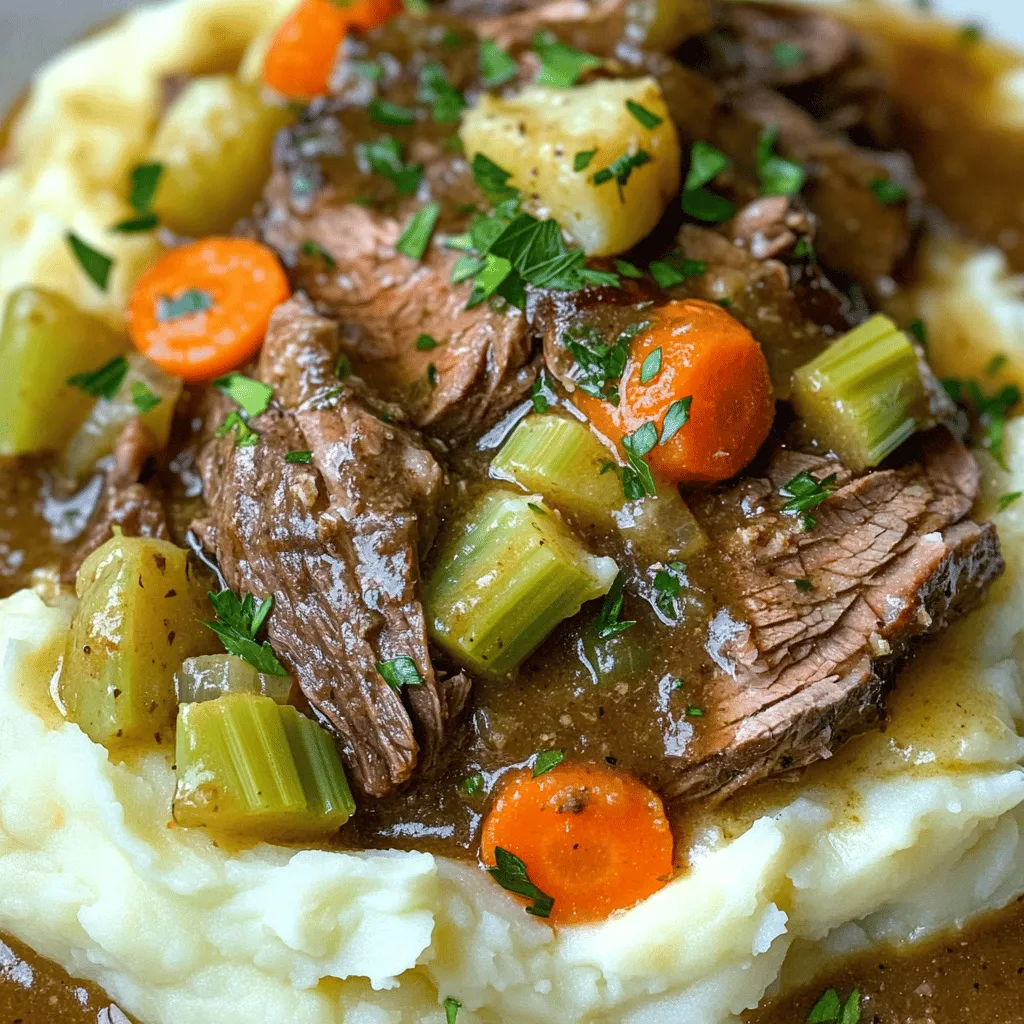 A great pot roast starts with the right meat. I always choose a beef chuck roast. This cut has enough fat to keep it juicy. It also gets tender when cooked slowly. You want that melt-in-your-mouth feel.