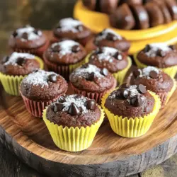 To make healthy chocolate mini muffins, specific ingredients shine. The main ingredient is whole wheat flour. Why choose this over all-purpose flour? Whole wheat flour adds fiber and nutrients. It helps keep you full longer and supports digestion.