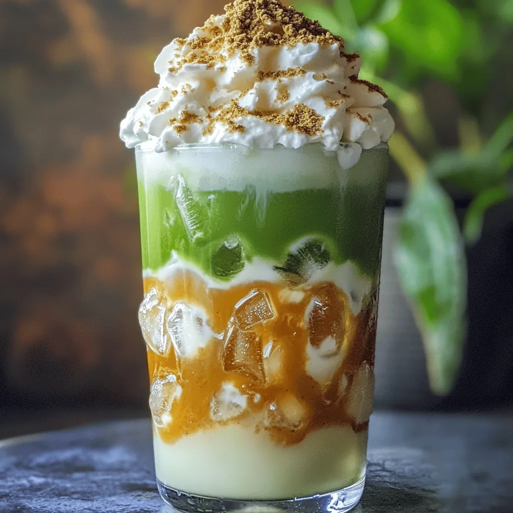 An Iced Brown Sugar Matcha Latte is a delightful drink that blends matcha with brown sugar. This drink has a creamy texture and a sweet flavor. It is perfect for warm days or when you need a refreshing boost.
