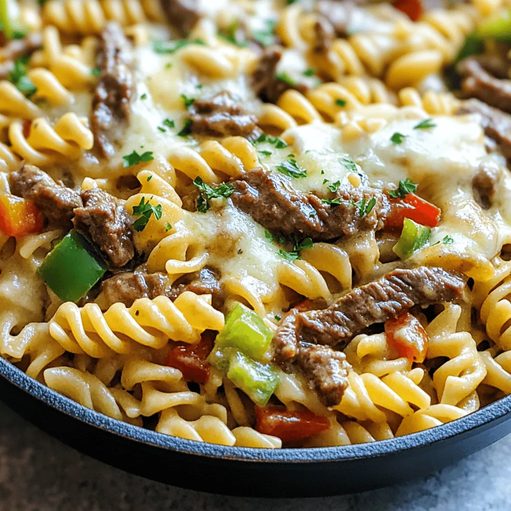 To make this dish, you need simple, tasty ingredients. First, choose your pasta. I like using rotini or penne. These shapes hold the sauce well and add great texture.