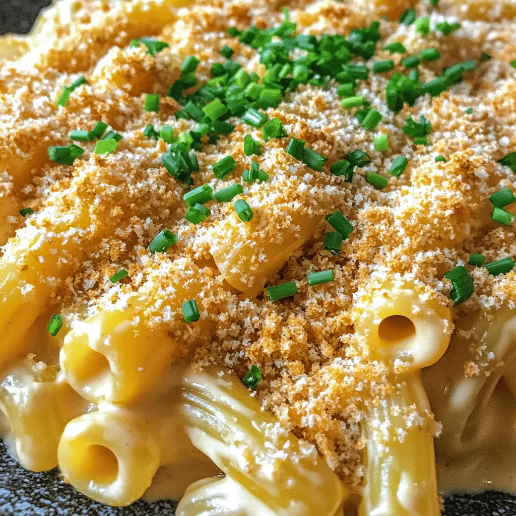 To make a delicious Guinness and Irish cheddar mac and cheese recipe, you need the right ingredients. First, choose your pasta wisely.