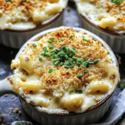 To make a delicious Guinness and Irish cheddar mac and cheese recipe, you need the right ingredients. First, choose your pasta wisely.