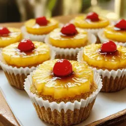 - 1 cup graham cracker crumbs - 2 tablespoons granulated sugar - 1/4 cup unsalted butter, melted - 1 cup cream cheese, softened - 1/2 cup powdered sugar - 1 teaspoon vanilla extract - 1/2 cup sour cream - 1 cup crushed pineapple, drained - 1/4 cup brown sugar - Maraschino cherries for garnish